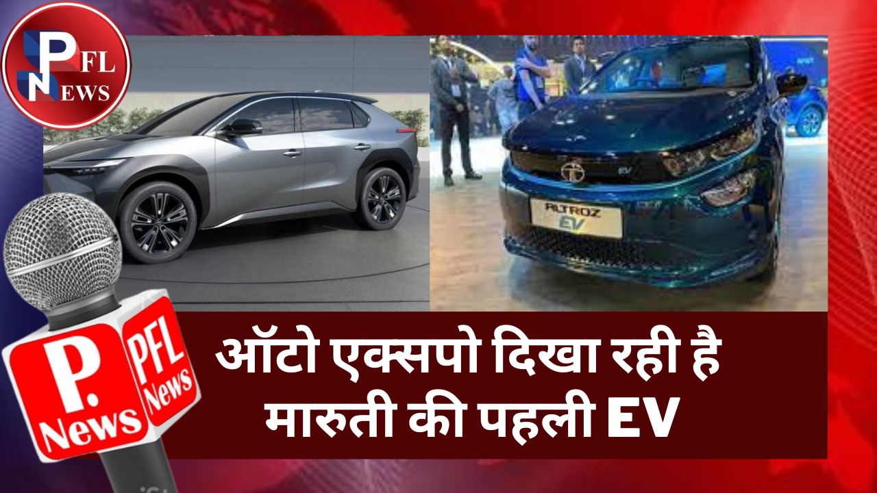 PFL News - ऑटो एक्सपो दिखा रही है मारुती की पहली EV  