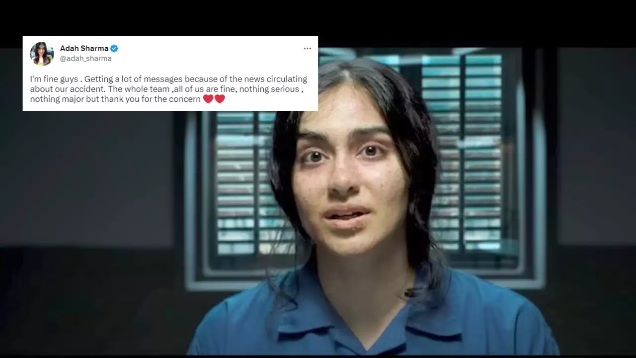PFL News - The Kerala Story की एक्ट्रेस अदा शर्मा का हुआ एक्सीडेंट, जानिए कैसी है उनकी हालत 